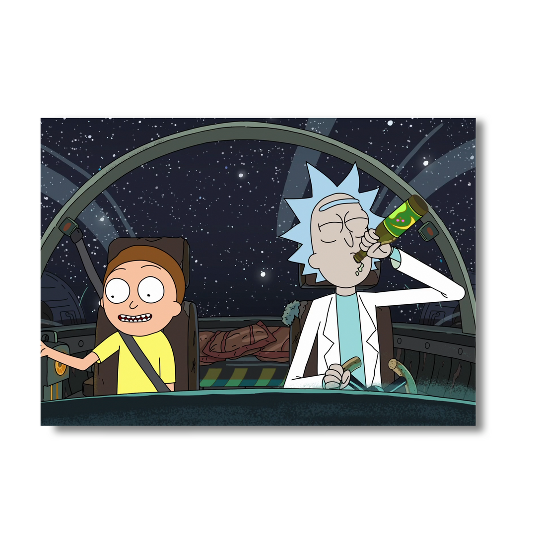 Rick & Morty Space - Design